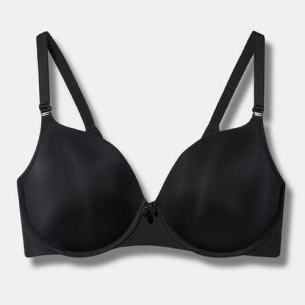 Torrid Black Perfect T-Shirt Bra Underwire Push Up Full Figure Women’s size 42DD - Picture 3 of 9